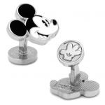 Vintage Mickey Mouse Cufflinks Disney Licensed.JPG